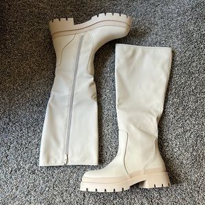 Boohoo Rubber Fall Boots